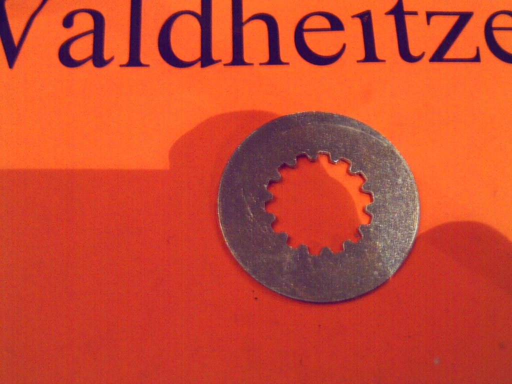 Sicherungsblech Kettenritzel (innenverzahnt) Sicherungsblech Kettenritzel (innenverzahnt)